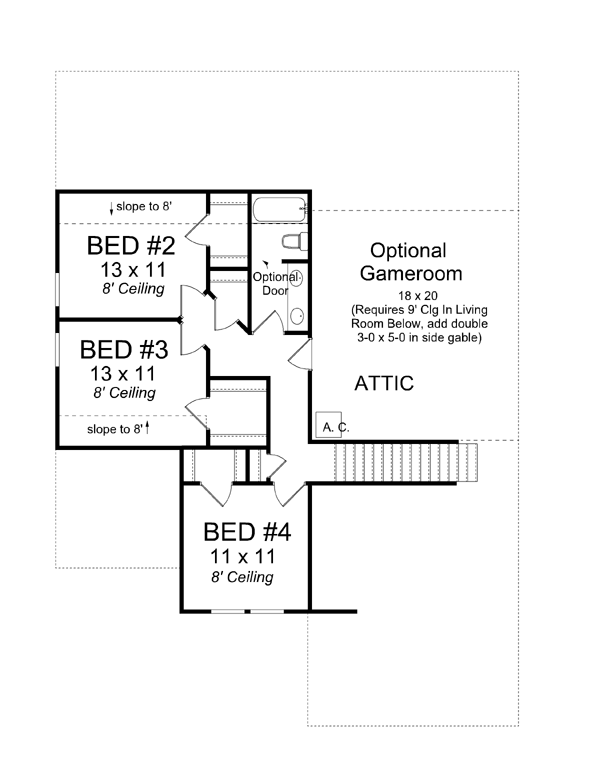 Traditional Level Two of Plan 61412