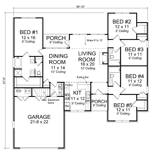 Traditional Level One of Plan 61418