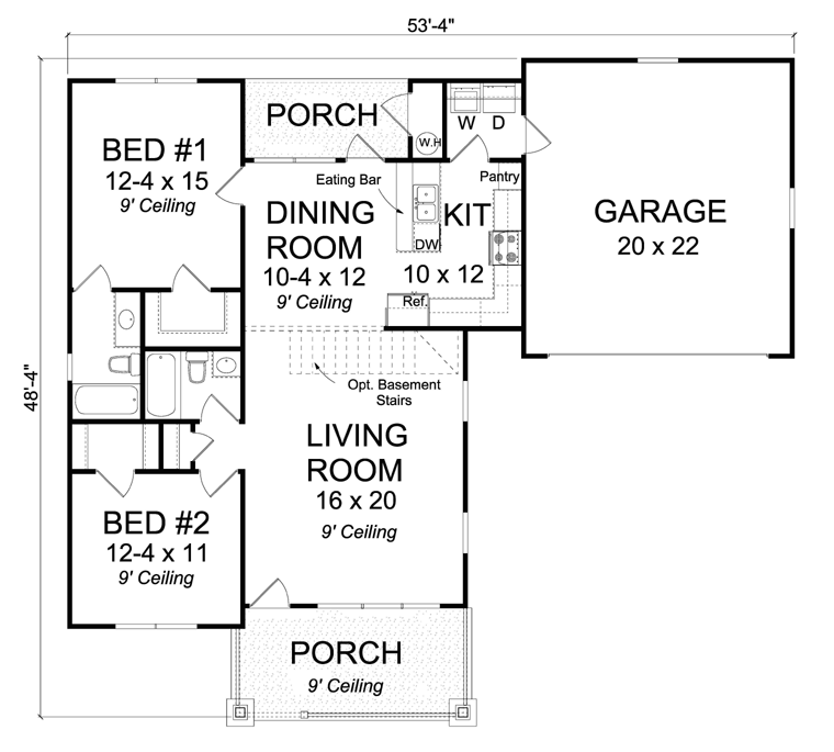 Traditional Level One of Plan 61428