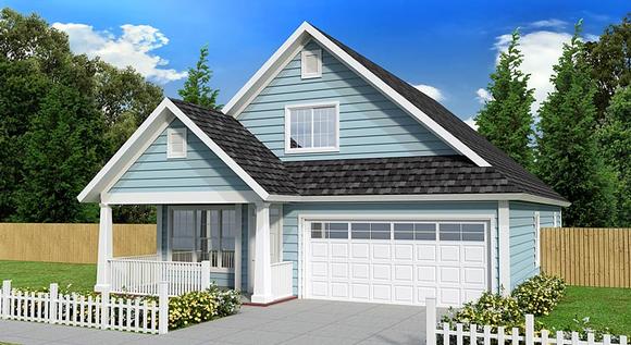 House Plan 61433 Elevation