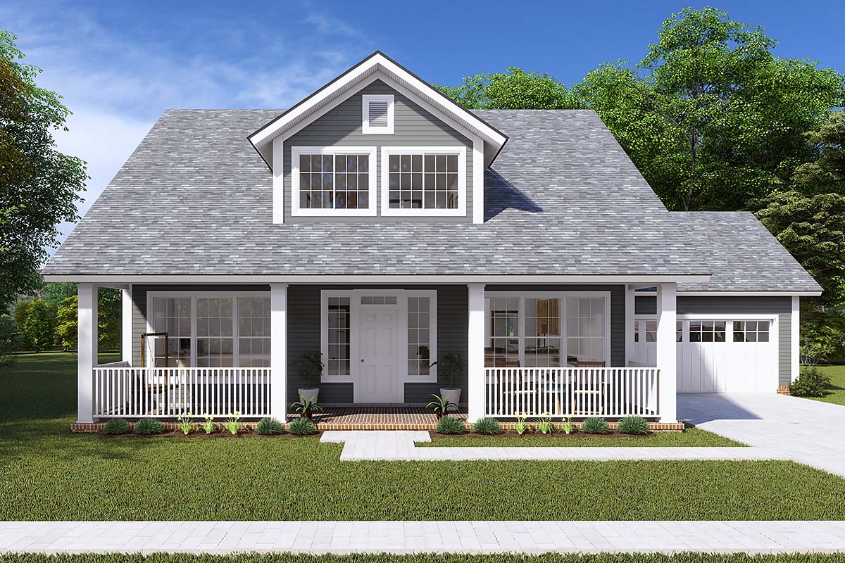 Cape Cod House Plans With Gabled Dormers