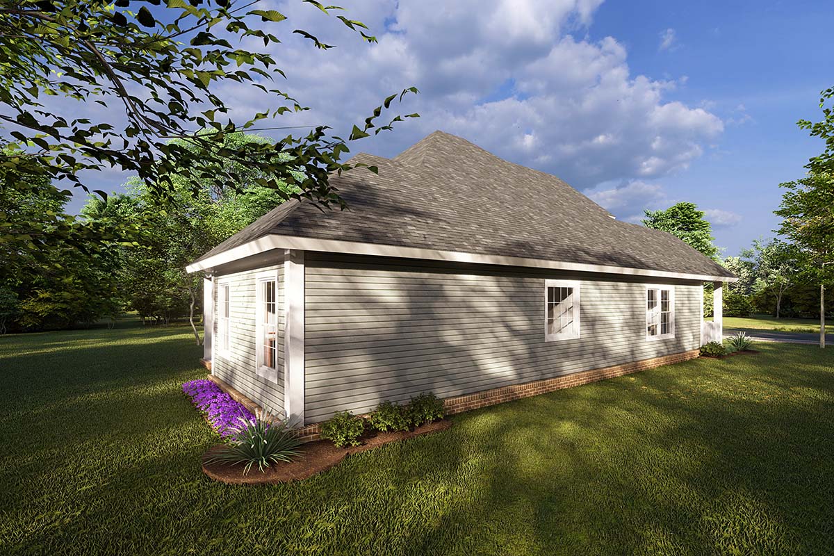 Cottage, Craftsman, Traditional Plan with 1860 Sq. Ft., 3 Bedrooms, 3 Bathrooms Picture 3