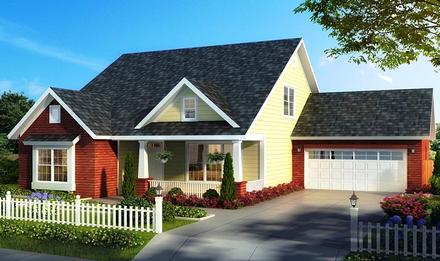 House Plan 61475 Elevation