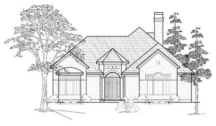 Victorian Elevation of Plan 61513