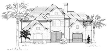 Traditional Elevation of Plan 61767