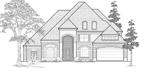 House Plan 61782 Elevation