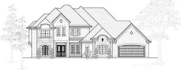 House Plan 61787 Elevation