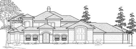 Traditional Elevation of Plan 61792