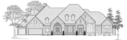 Traditional Elevation of Plan 61809
