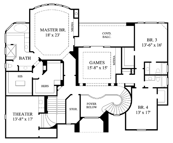 Mediterranean Level Two of Plan 61817