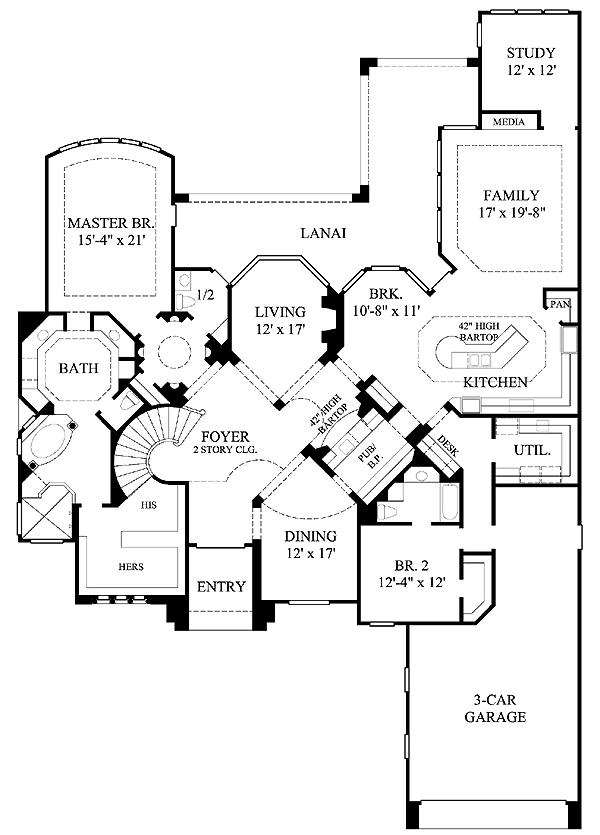 Mediterranean Level One of Plan 61826