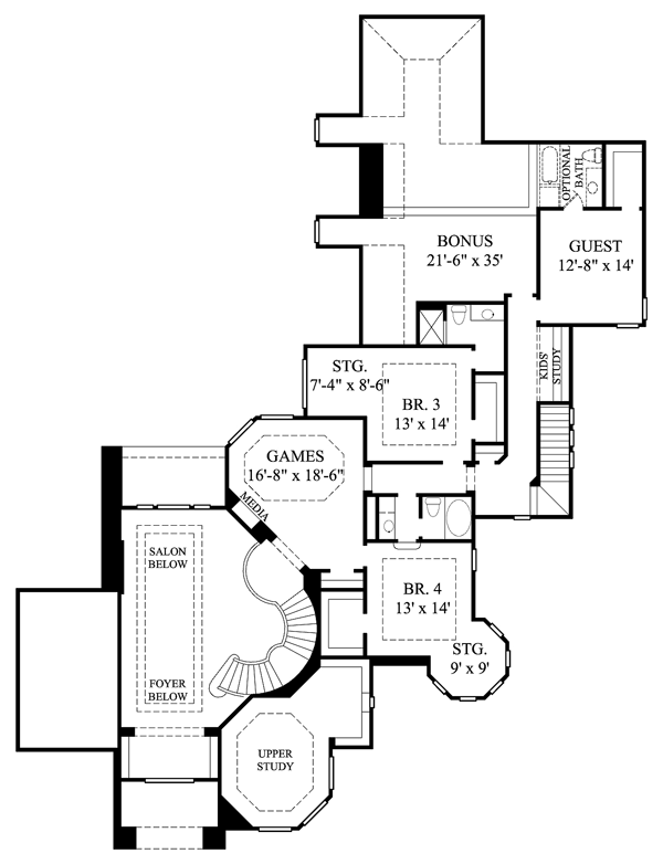 Mediterranean Level Two of Plan 61827