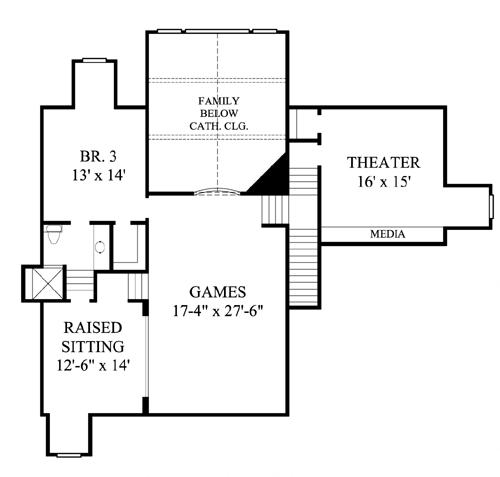 Traditional Level Two of Plan 61840