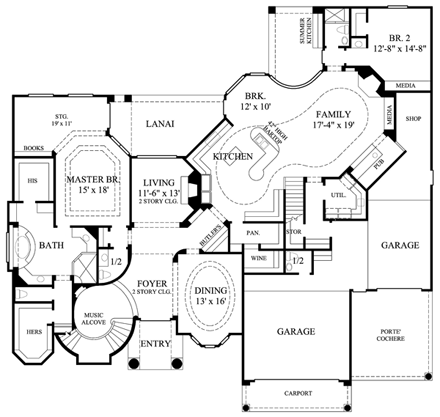 First Level Plan