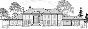 Plan 61889 - 7129 Square Feet