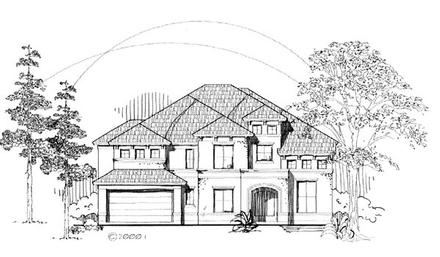 Florida Elevation of Plan 61893