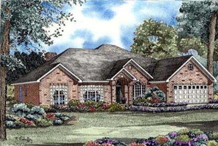 House Plan 62003 Elevation