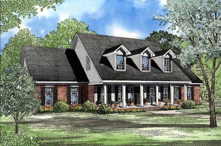 House Plan 62010 Elevation