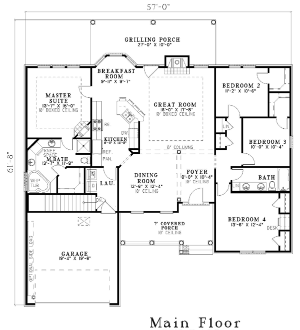 Traditional Alternate Level One of Plan 62037