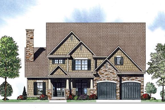 House Plan 62041 Elevation