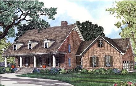 House Plan 62045 Elevation