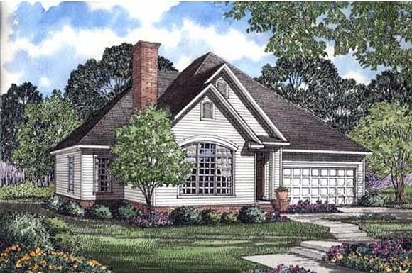 House Plan 62050 Elevation