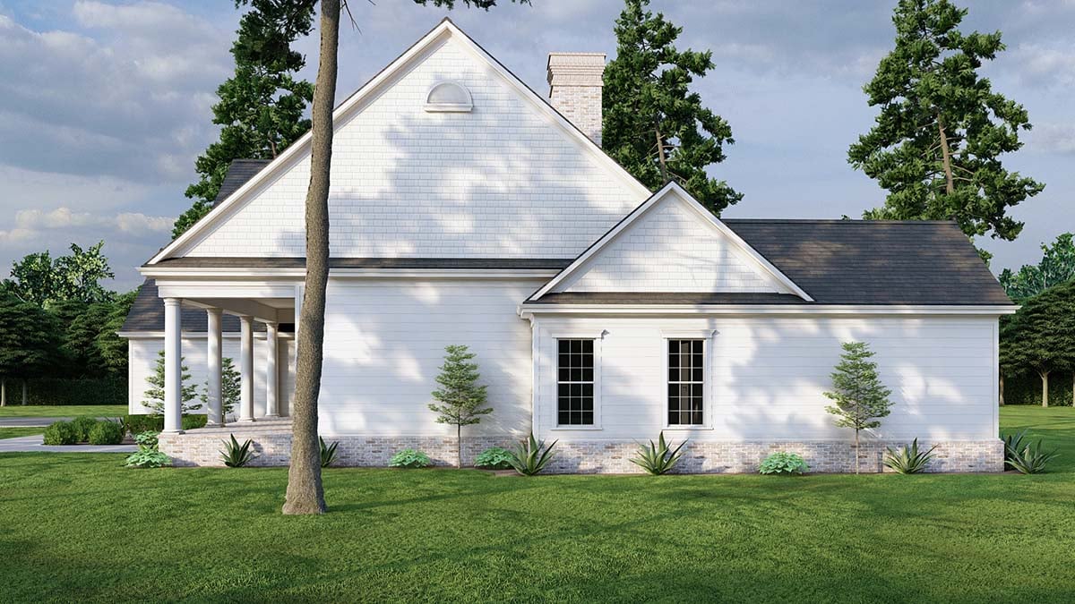 Country, Southern Plan with 2499 Sq. Ft., 4 Bedrooms, 2 Bathrooms, 2 Car Garage Picture 2