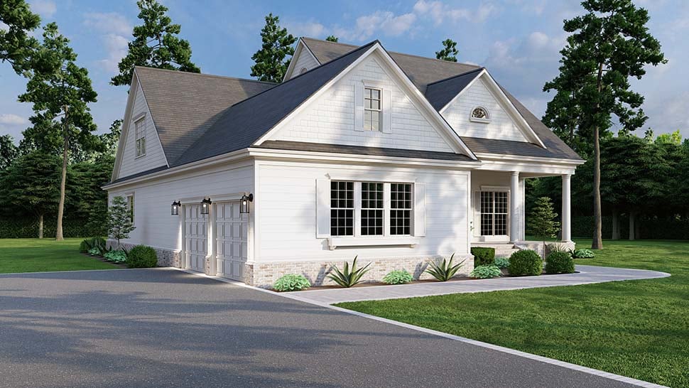 Country, Southern Plan with 2499 Sq. Ft., 4 Bedrooms, 2 Bathrooms, 2 Car Garage Picture 4