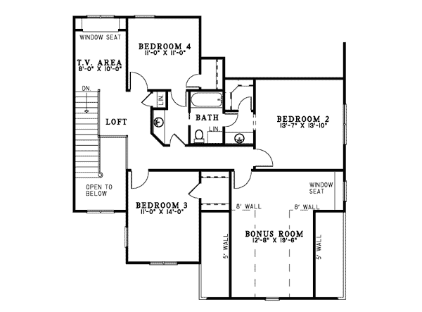 Country Traditional Level Two of Plan 62089