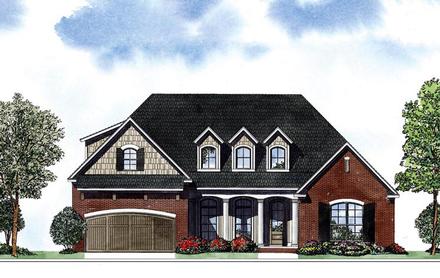 House Plan 62099 Elevation