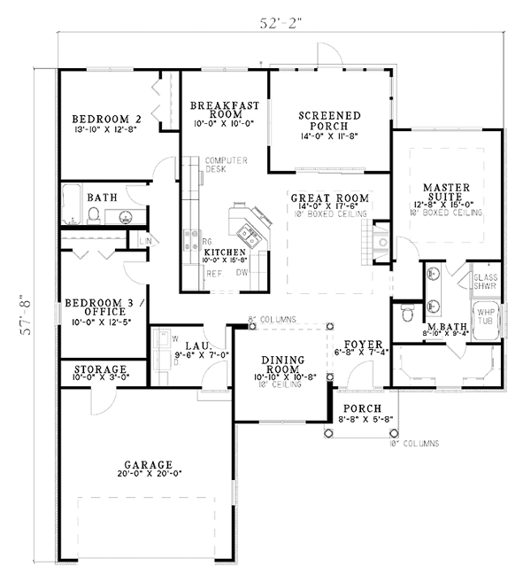 Traditional Level One of Plan 62111