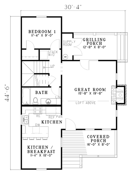 First Level Plan