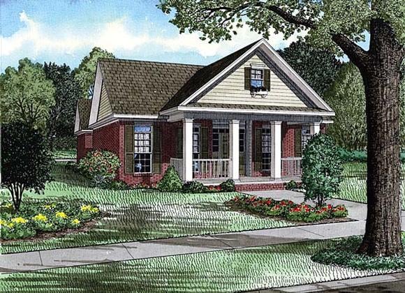 House Plan 62138 Elevation