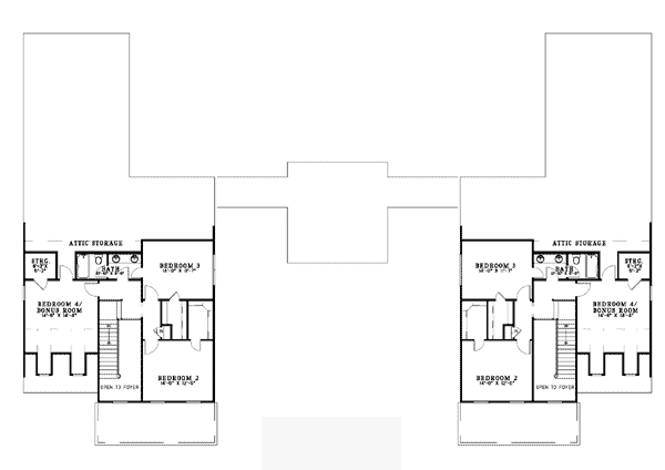 Colonial Southern Level Two of Plan 62140