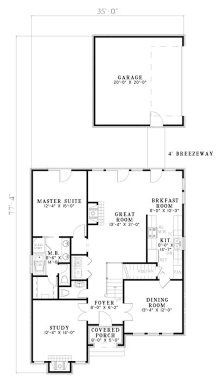 First Level Plan