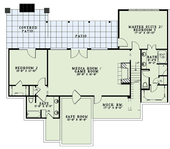  Lower Level of Plan 62209