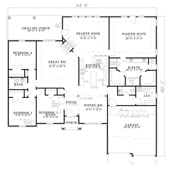 European Traditional Level One of Plan 62211