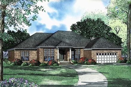 House Plan 62228 Elevation