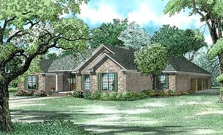 House Plan 62233 Elevation