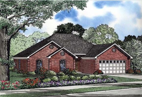 House Plan 62252 Elevation