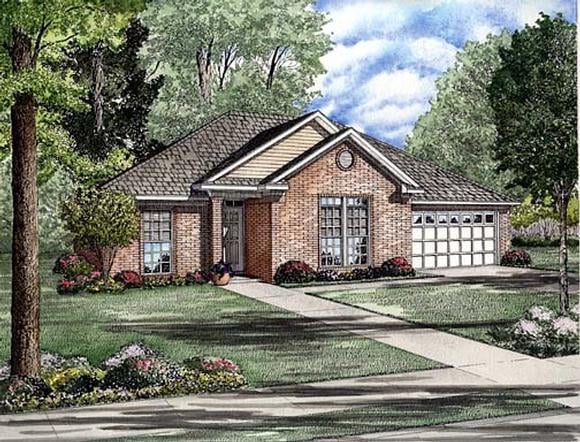 House Plan 62257 Elevation