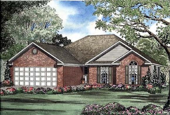 House Plan 62263 Elevation