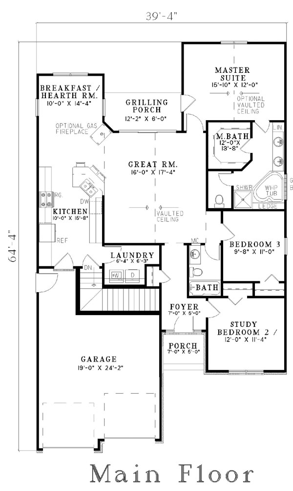 European Traditional Alternate Level One of Plan 62269