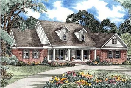 House Plan 62297 Elevation