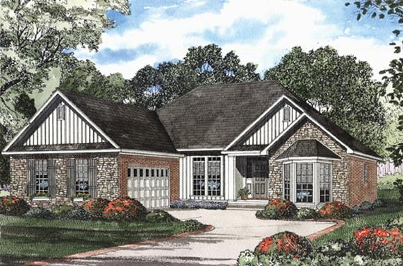 House Plan 62310 Elevation