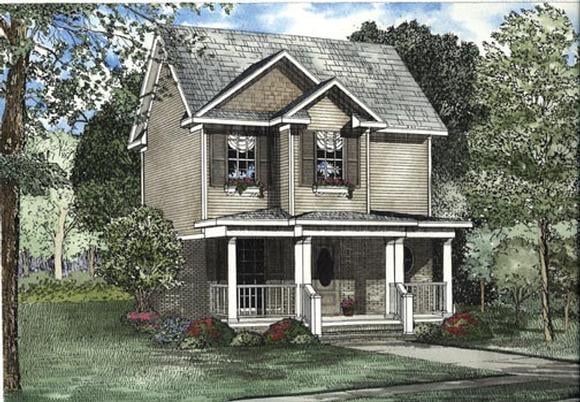 House Plan 62323 Elevation