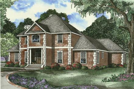 House Plan 62337 Elevation