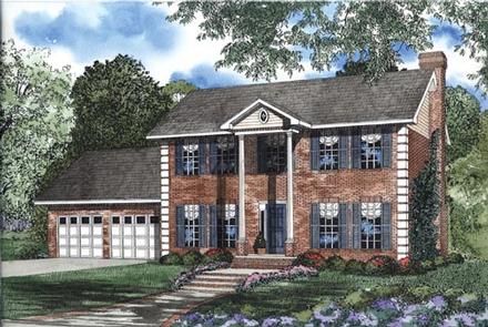 House Plan 62344 Elevation