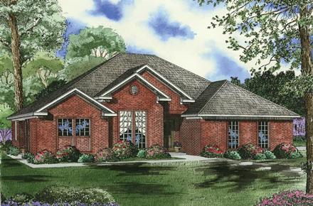 House Plan 62345 Elevation