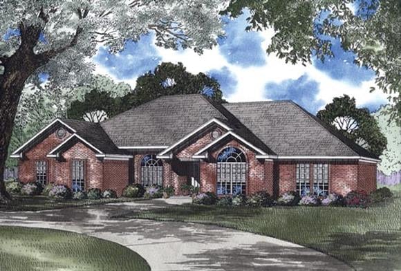 House Plan 62346 Elevation